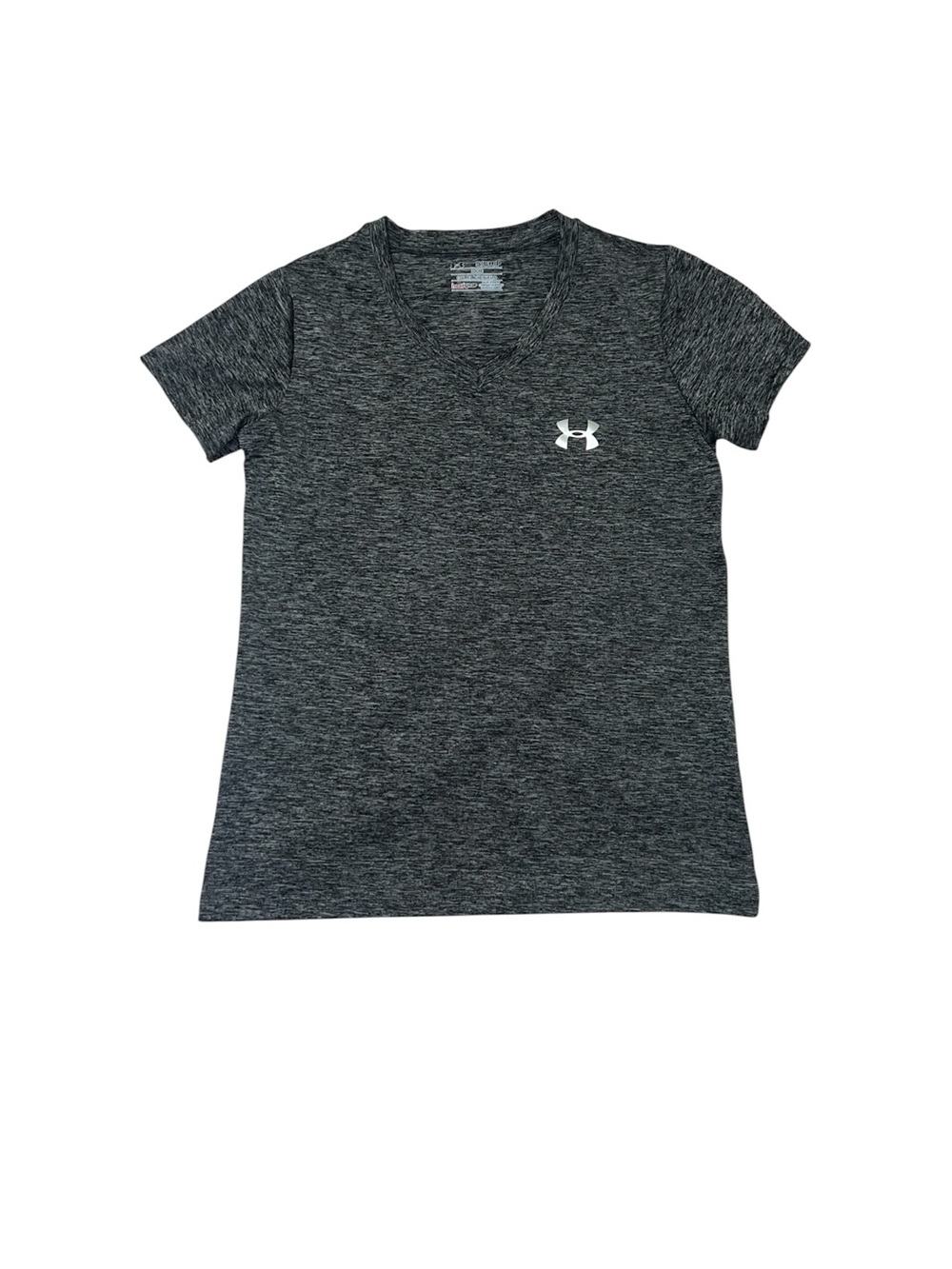 Under Armour Grey T-shirt Women’s Size Small Athletic Activewear Gym Sportswear